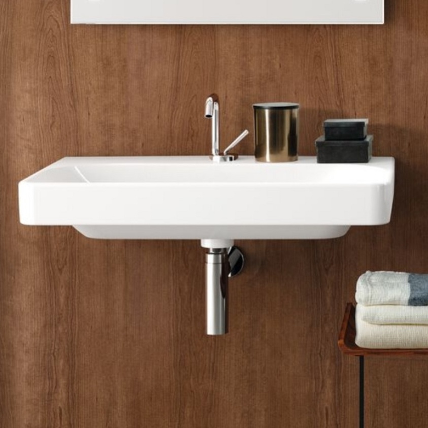 Product lifestyle image of Geberit Smyle Square 750m Washbasin - 500.249.01.1